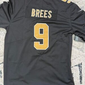 Nike Drew Brees black New Orleans Saints jersey Size M #NFL #gridiron